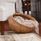 Household Essentials Round Woven Basket with Handles